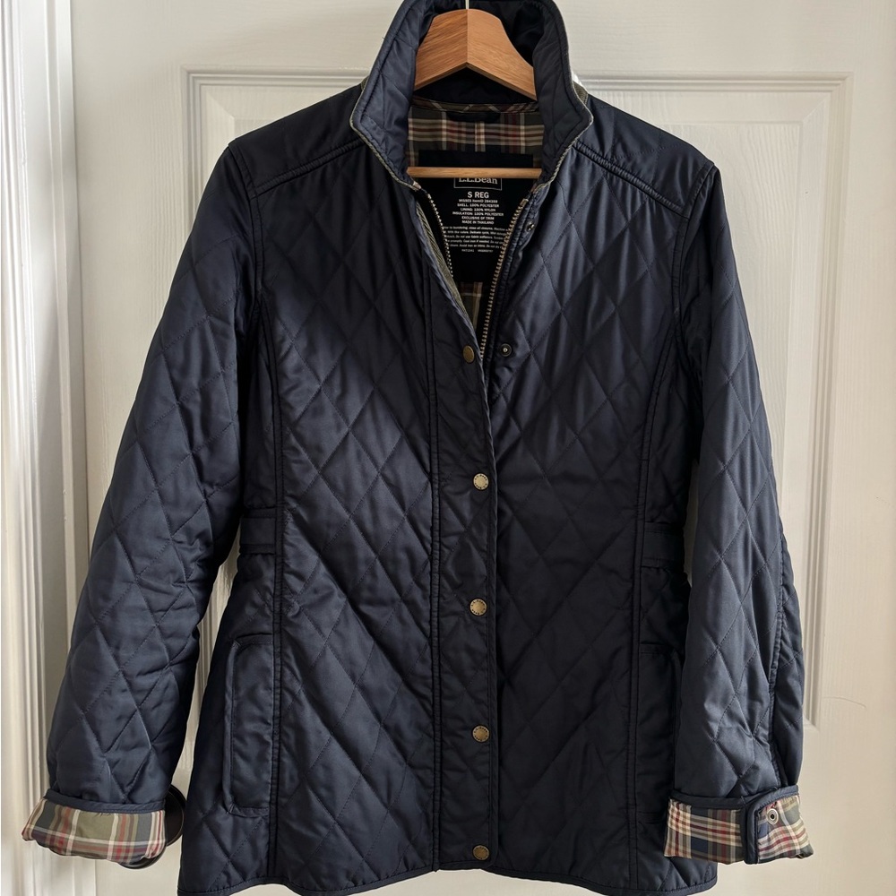 LL Bean Quilted Barn Jacket